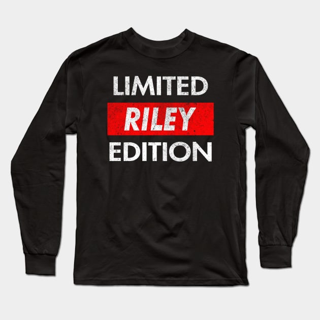 Riley Long Sleeve T-Shirt by Ban Guns Not Books- Typography fullcolor